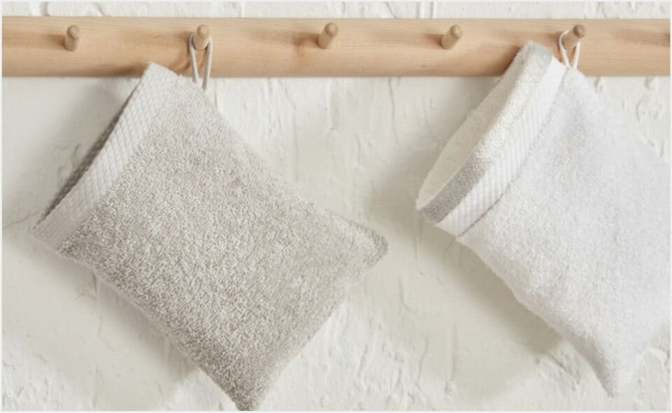 Karaca Home Glory Lurex 9 Parça Aile Banyo Seti Silver-Gri