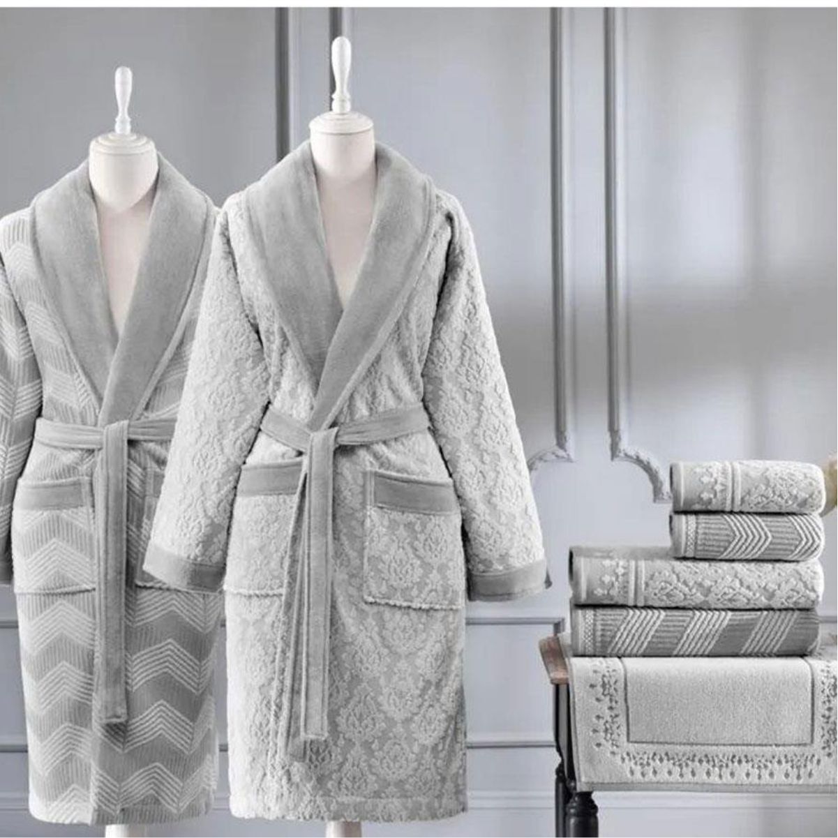 ÖZDİLEK TAPPETO ANTRASIT-GRI AİLE SETİ