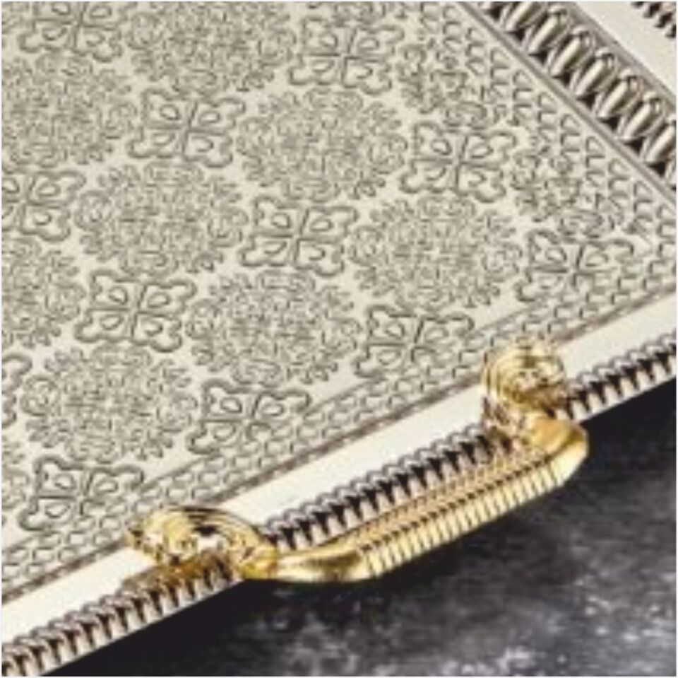 Cooker Ckr3543  Battal Boy Dikdörtgen Tepsi-Gümüş