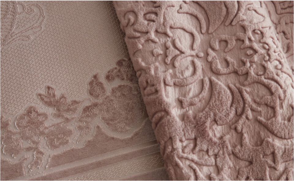 Karaca Home Valeria Queen 8 Parça Çeyiz Seti Gül Kurusu