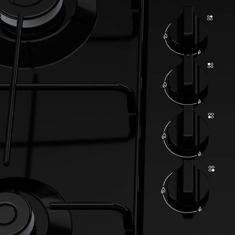 Profilo OB36P6B82D Siyah Ankastre Ocak