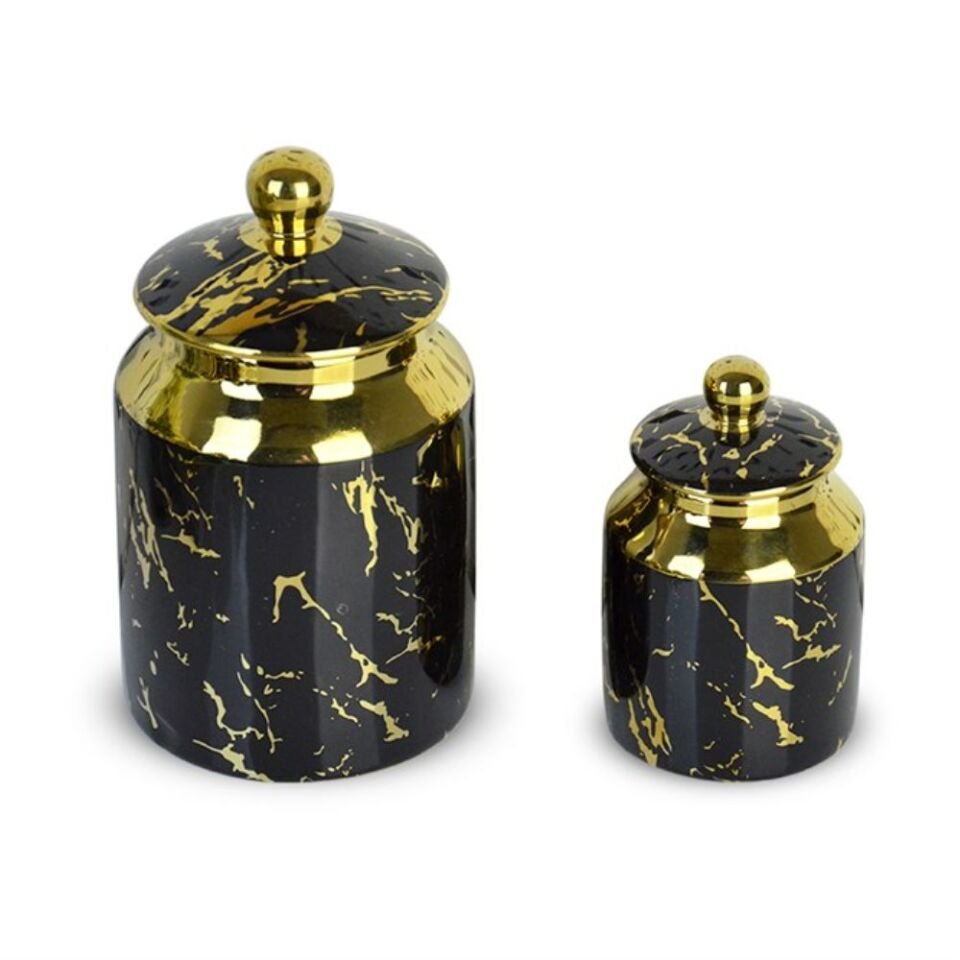 Şener P/Por-101327 Paçi-Aura Pors.7 Parça.Yaldızlı Baharat Takımı