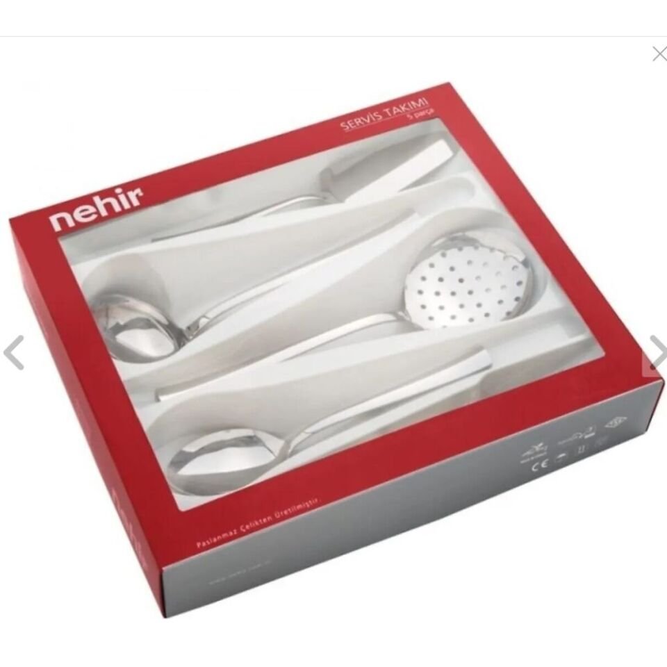 Nehir Sahra Sade 5 P Servis Takımı