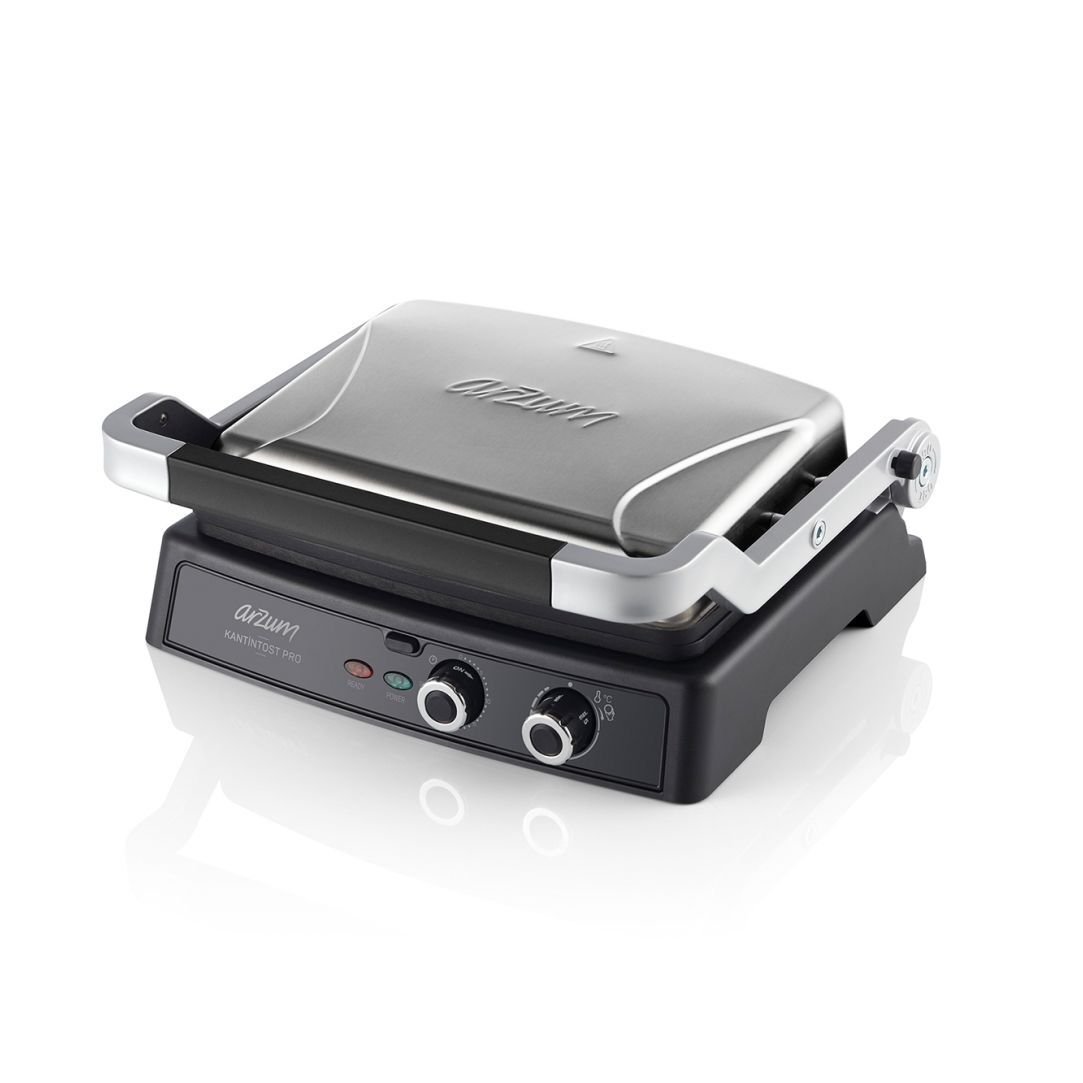Arzum AR2044-INX Kantintost Pro Izgara ve Tost Makinesi - Inox