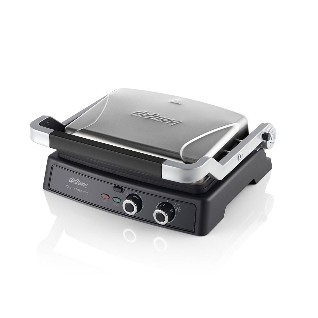 Arzum AR2044-INX Kantintost Pro Izgara ve Tost Makinesi - Inox