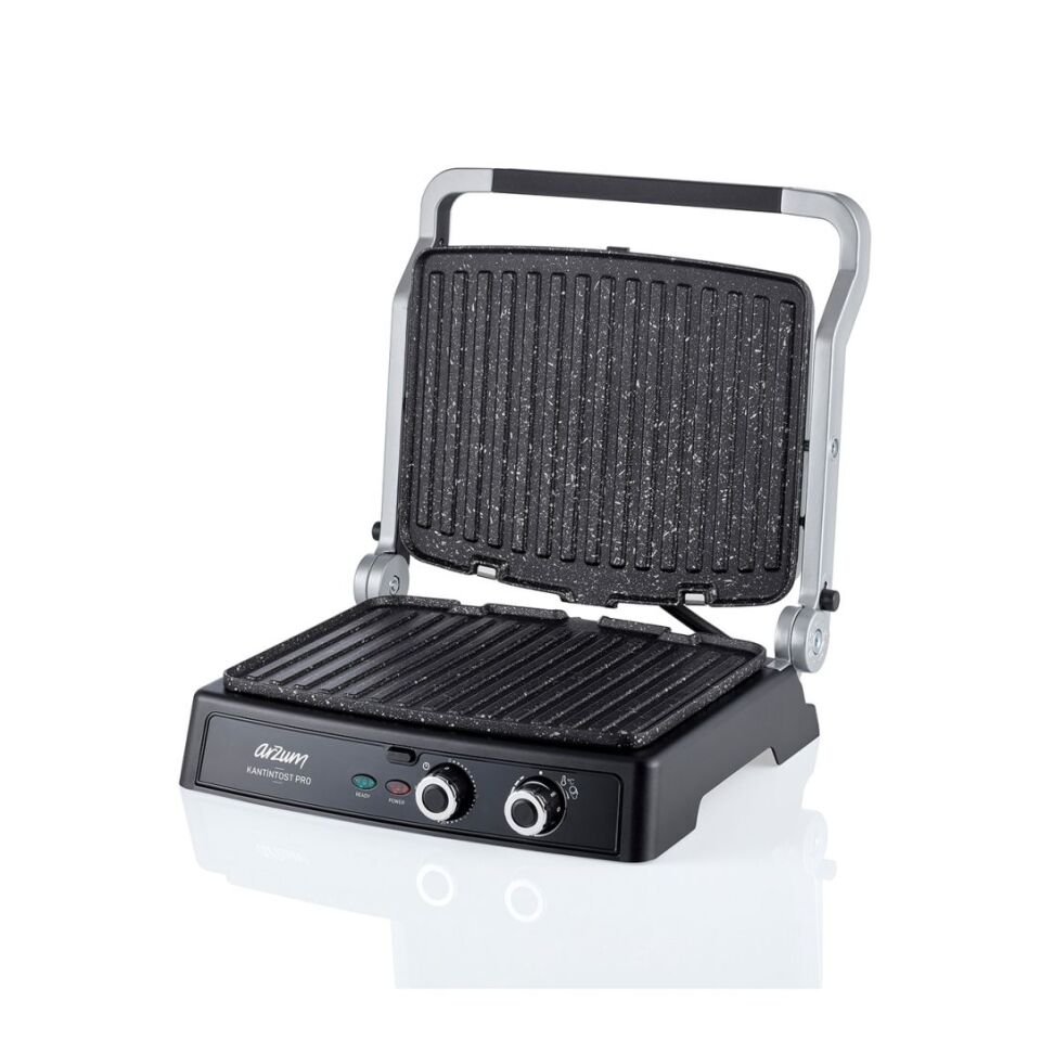 Arzum AR2044-INX Kantintost Pro Izgara ve Tost Makinesi - Inox