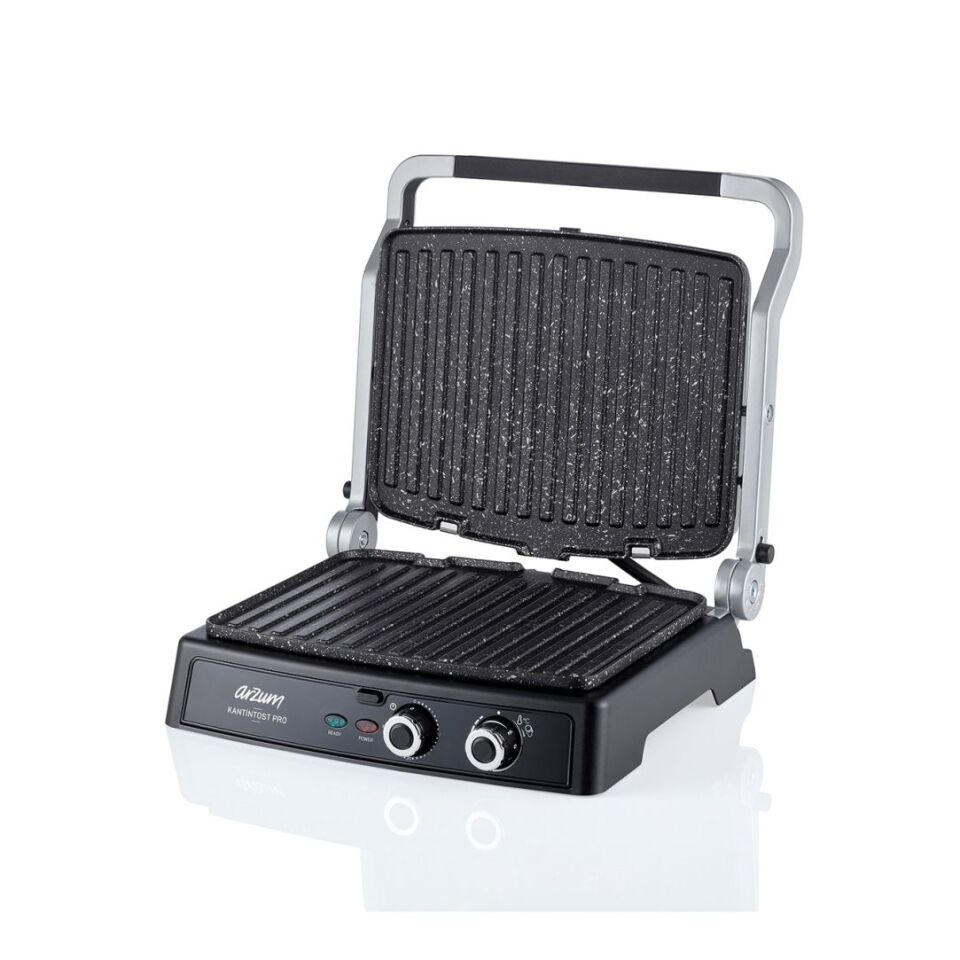 Arzum AR2044-INX Kantintost Pro Izgara ve Tost Makinesi - Inox