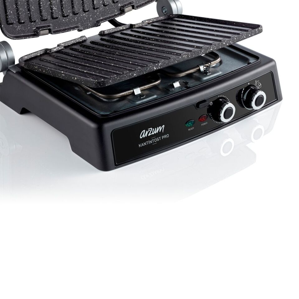 Arzum AR2044-INX Kantintost Pro Izgara ve Tost Makinesi - Inox