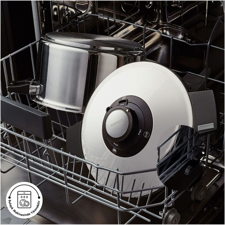 KARACA QUICK&SAFE 6+8 L DÜDÜKLÜ TENCERE SETİ