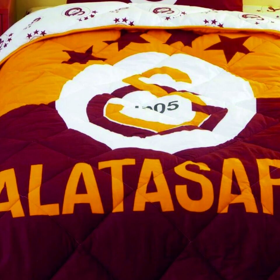 Taç Lısanslı Brf Yorgan Setı Galatasaray Logo