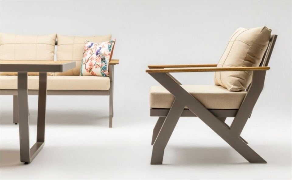 Norma 92X195X86 Cm Bahçe Oturma Grubu Capy