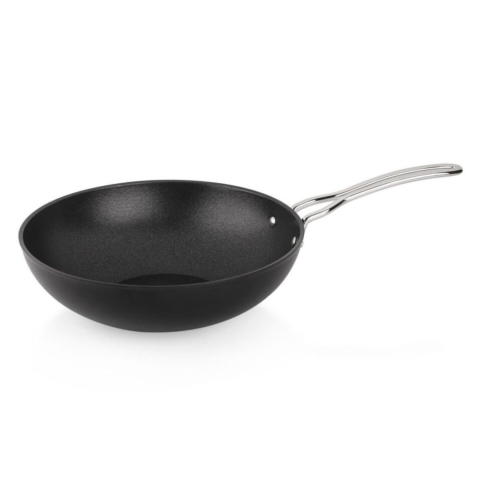 Schafer Gastronomie Master Granit Wok Tava 28Cm-Siyah
