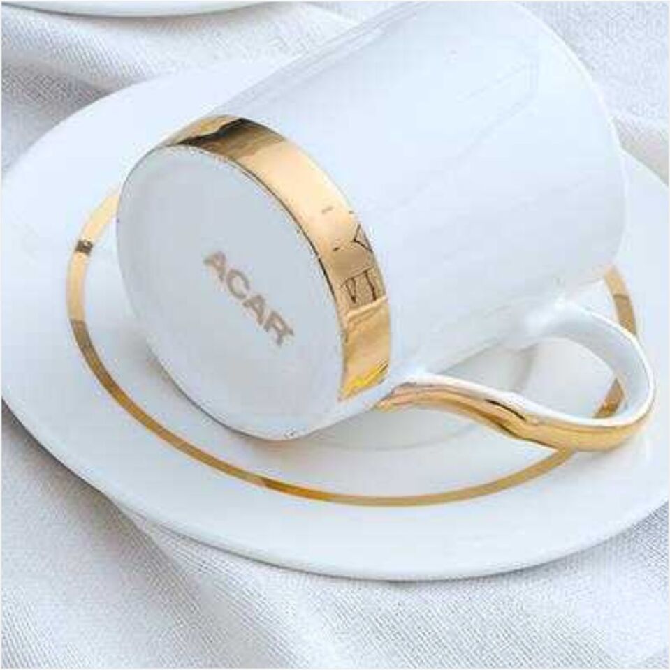 Acar Golden Eye 6 Lı Kahve Fican Takımıkaı-06332/8