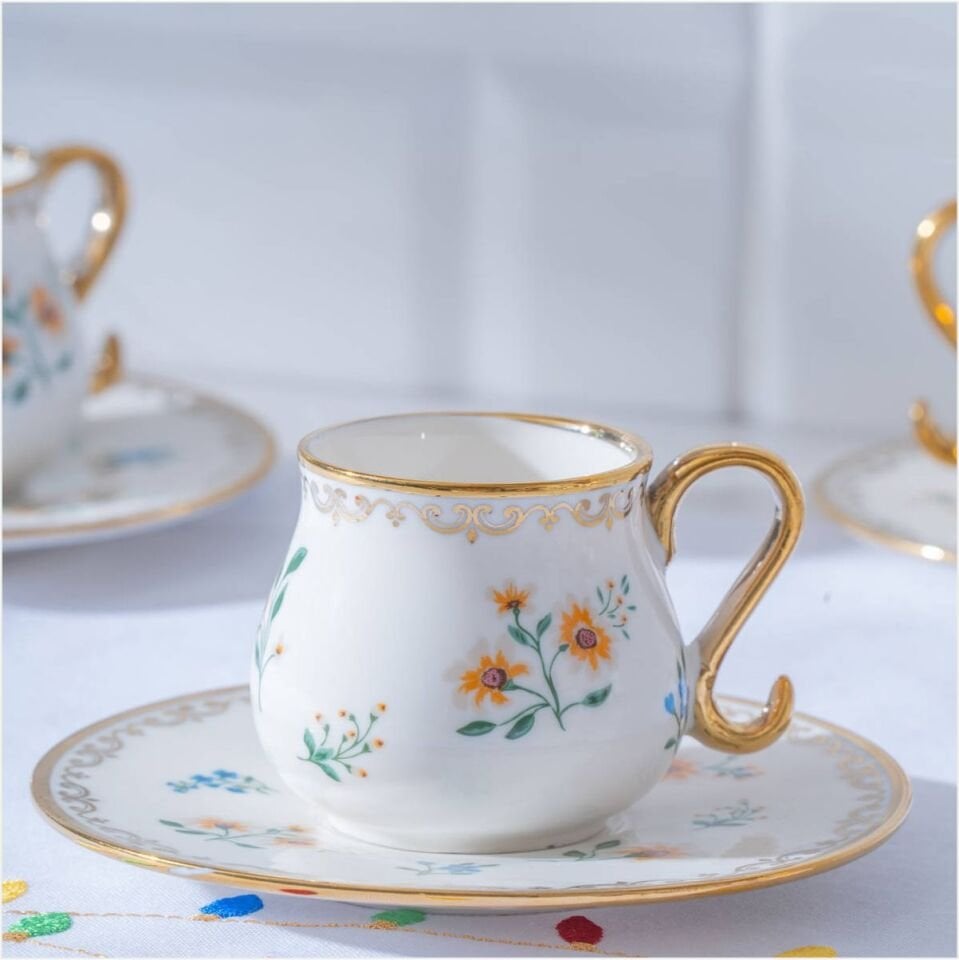 Acar 6 Lı Kahve Fincanıkaı-08179/12