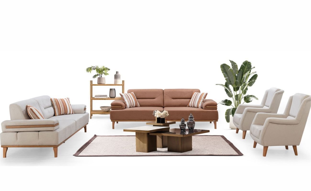 Gold Koltuk Takımı 3+3 Fuji 02 /1+1 Fuji 09