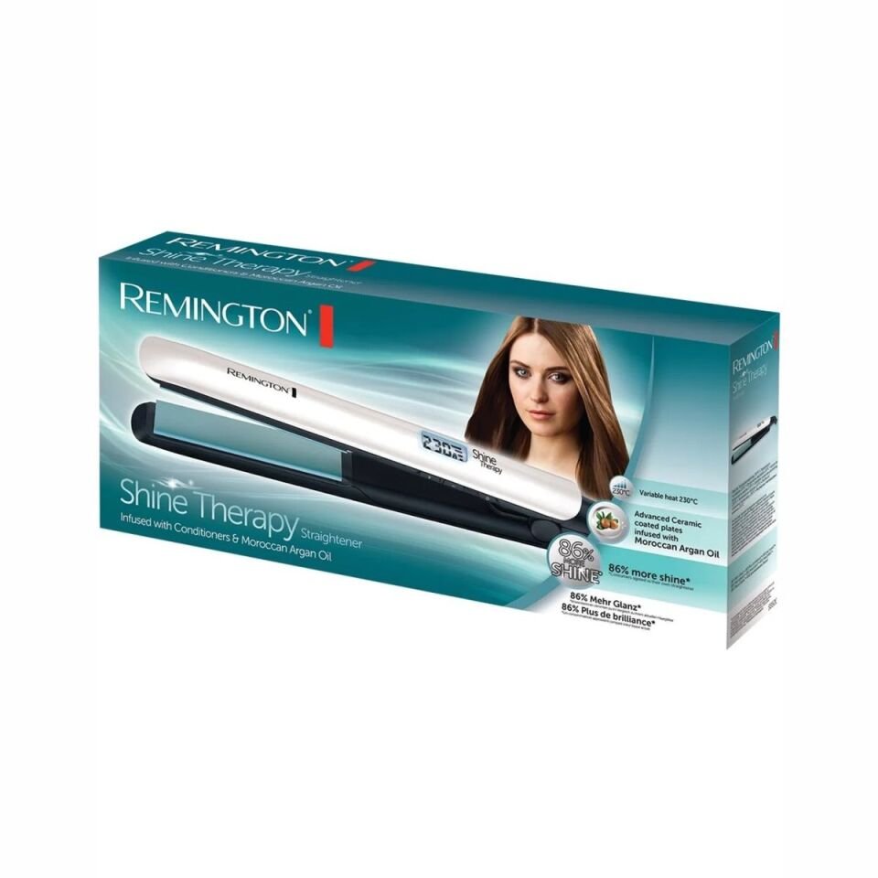 Remington S8500 Shine Therapy Argan Yağlı Seramik Saç Düzleştirici