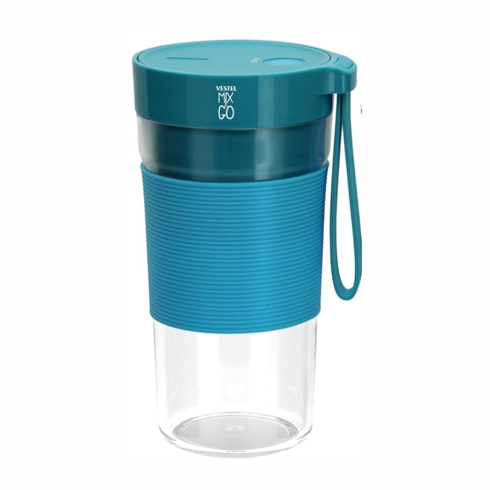 Vestel MIX&GO Şarjli Blender Mavi