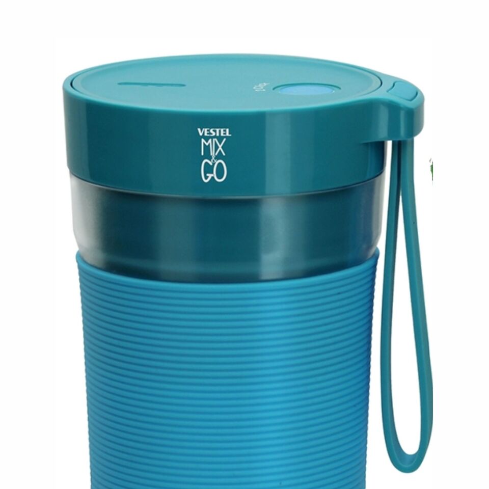 Vestel MIX&GO Şarjli Blender Mavi