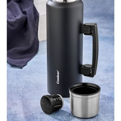 Cooker 1.5 Lt  Kulplu Çelik Termos (12)