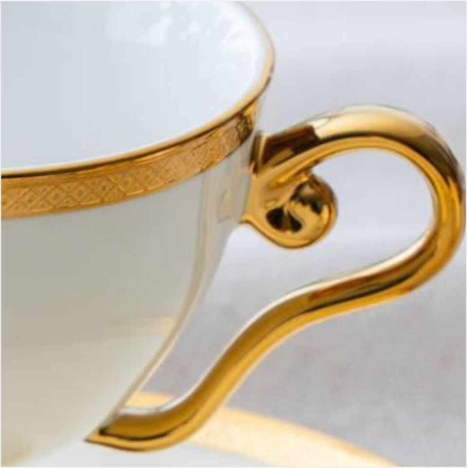 Acar Thelma Gold 6 Lı Kahve Fincanhxf-06550/6