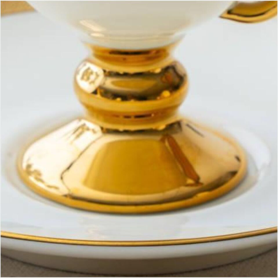 Acar Thelma Gold 6 Lı Kahve Fincanhxf-06550/6