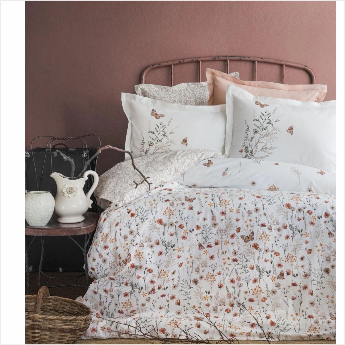 PAMUKLAR APRİCİTAS ÇİFT KİŞİLİK COMPLETE SET ASORTİ