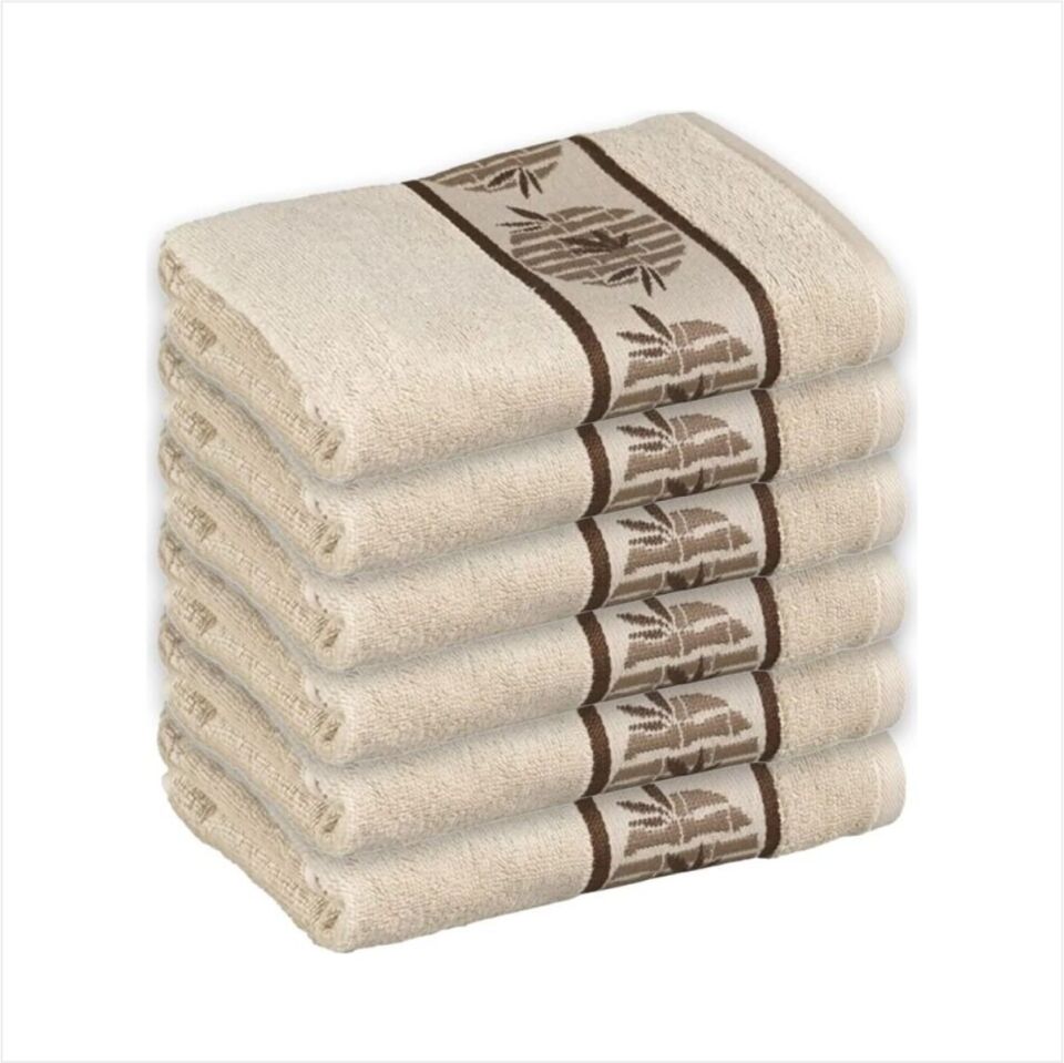 ÖZDİLEK BONSAI KREM HAVLU 50*90