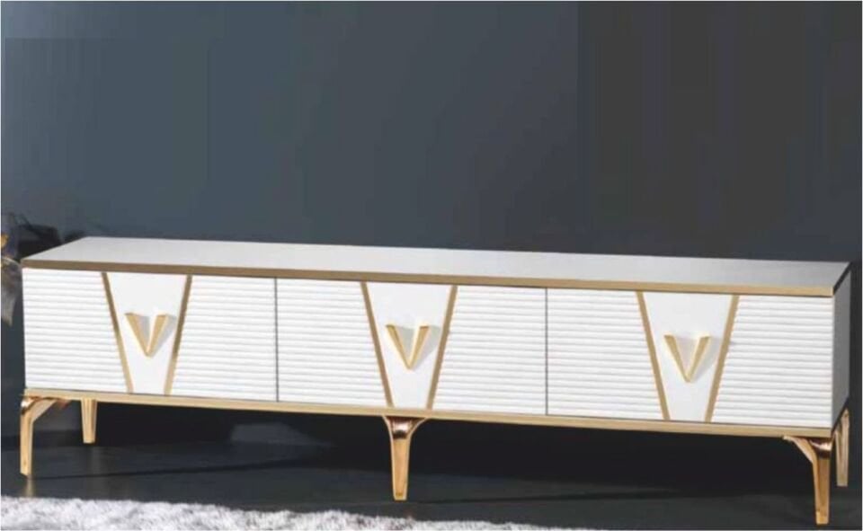 Linza Vakko 180 Cm 3 Çekmeceli Tv Sehpası Aytaşı