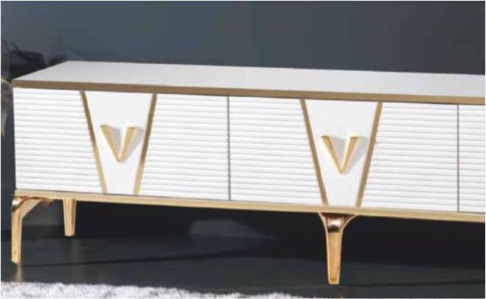 Linza Vakko 180 Cm 3 Çekmeceli Tv Sehpası Aytaşı