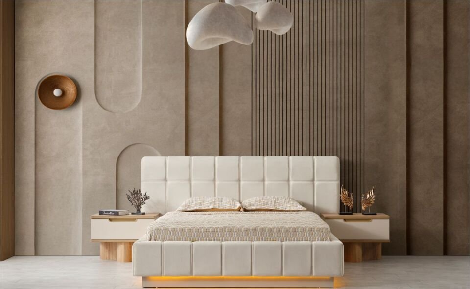 Lizbon Bazalı Karyola (160*200)