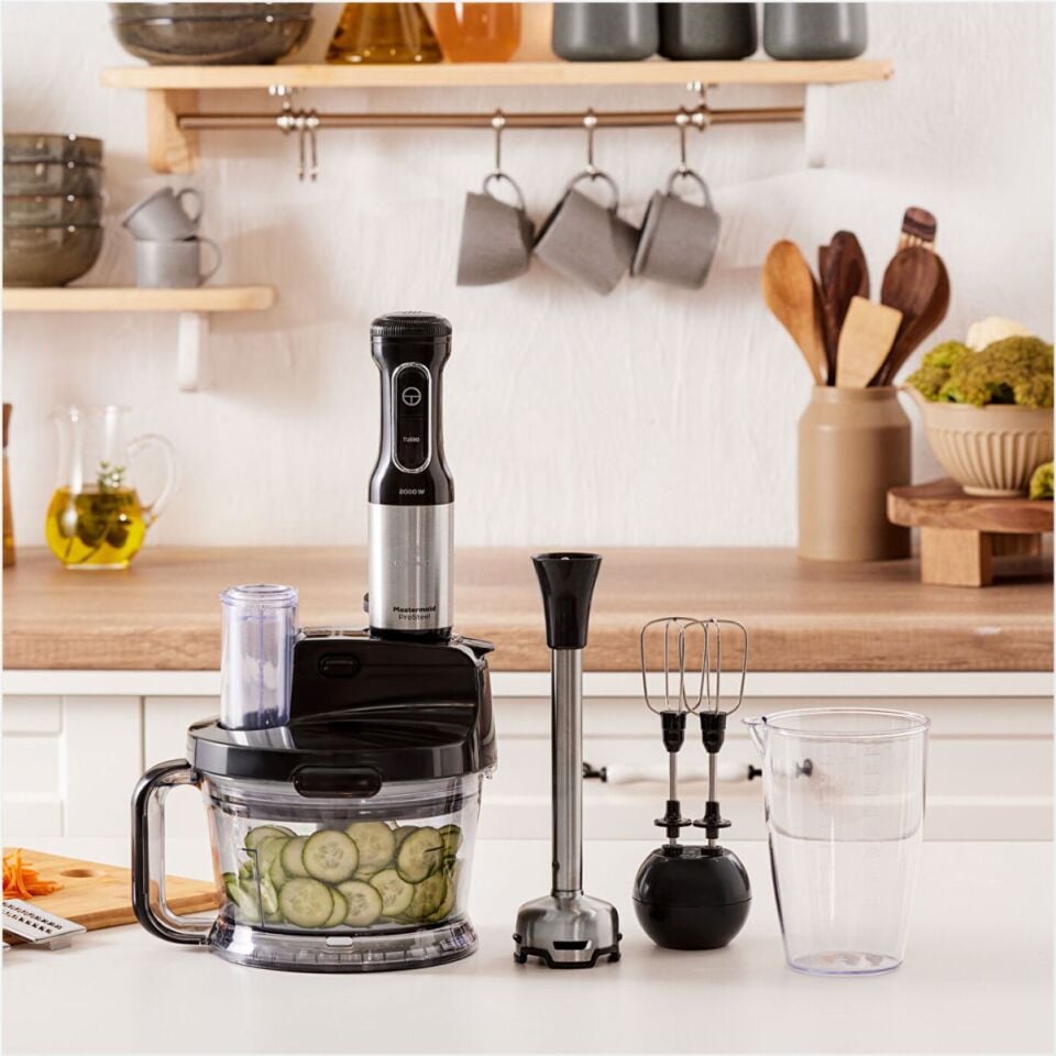 Karaca Mm Prosteel 2000 Mutfak Robotu  Black İnox