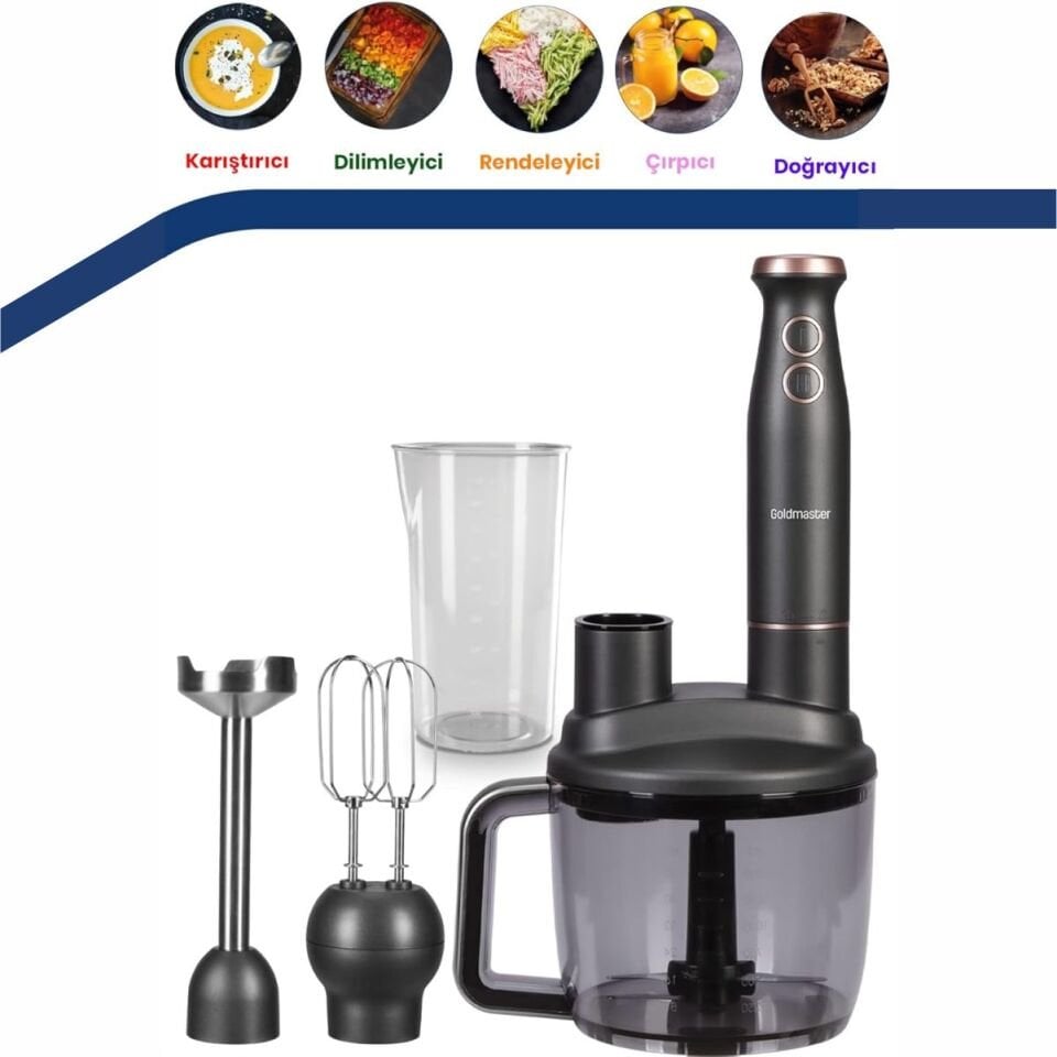 Goldmaster Blendactive In-6201K Mutfak Robotu V.Kr