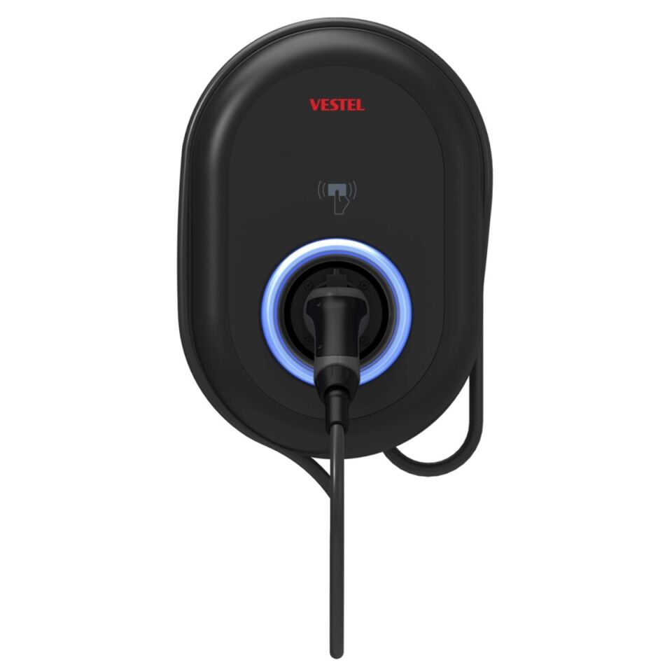 Vestel EVC04 22 kW Kablolu Elektrikli Araç Şarj İstasyonu