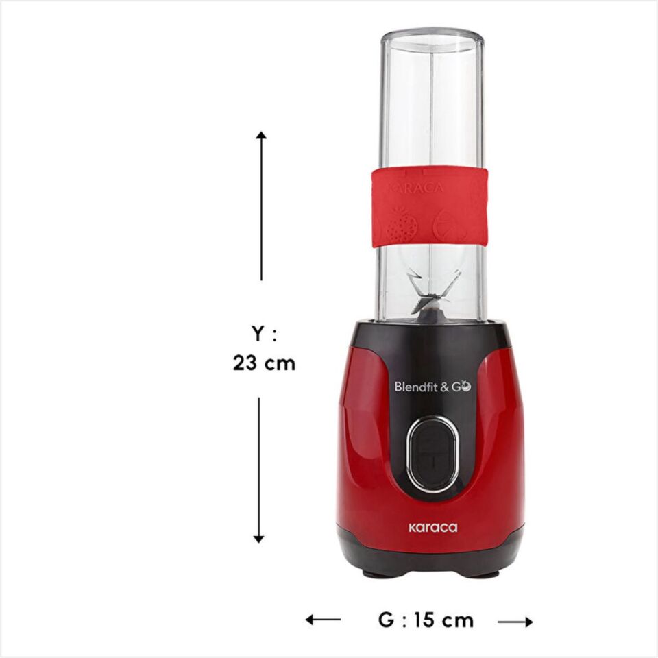 Karaca Blendfıt&Go Personal Cherry Red