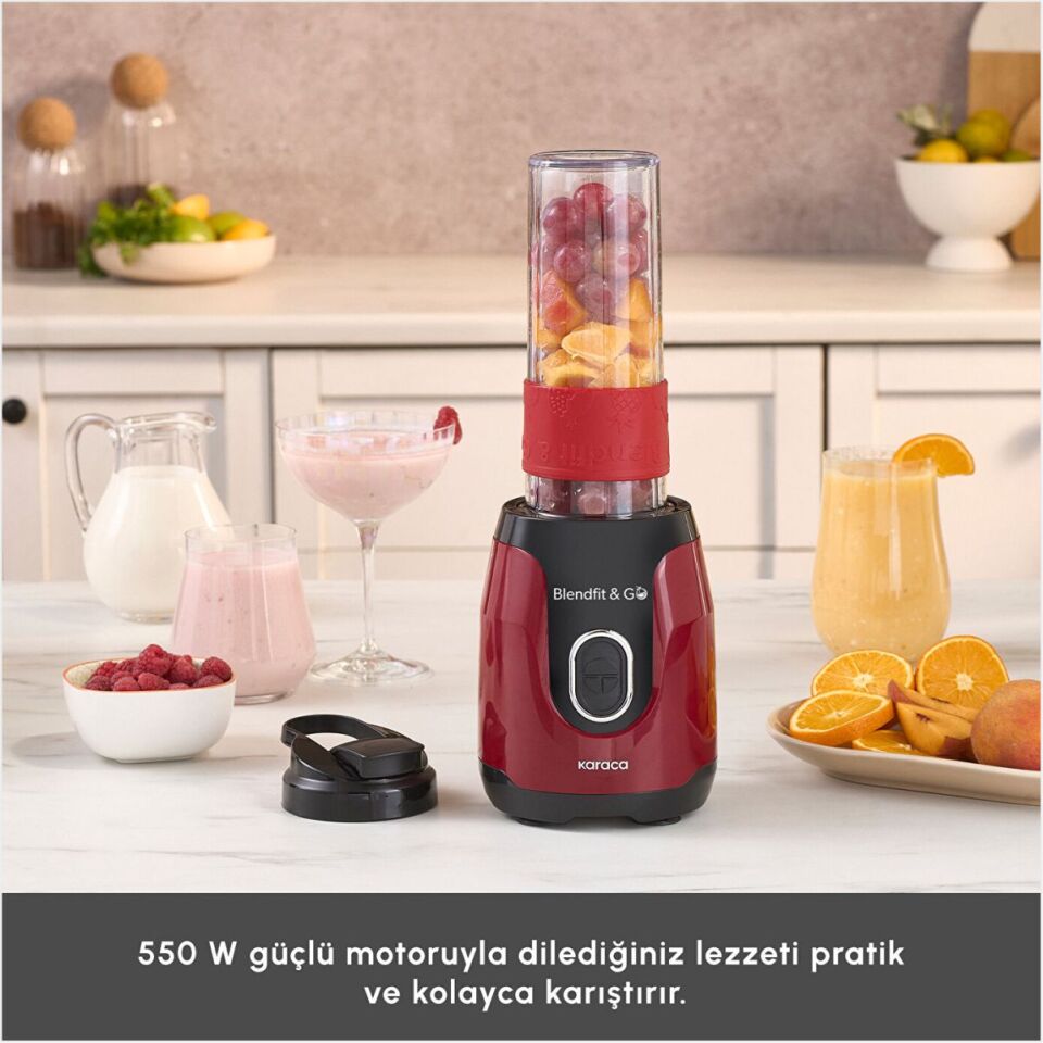 Karaca Blendfıt&Go Personal Cherry Red