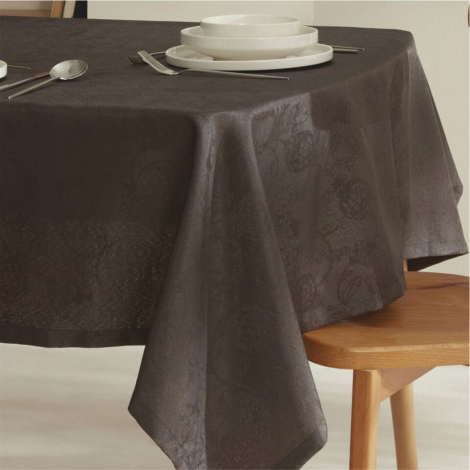 Karaca Elızabeth Masa Örtüsü 140X200 Antrasit