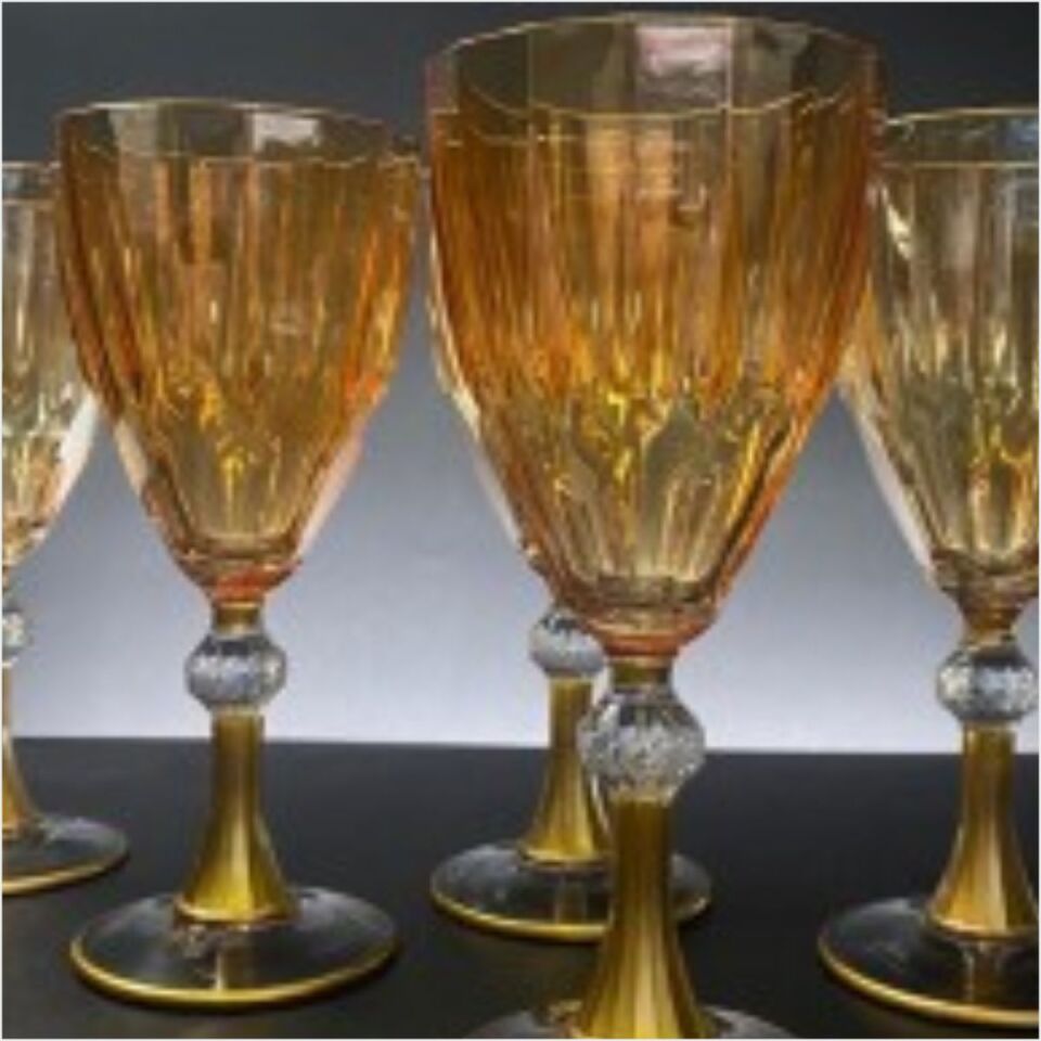 Usta Züccaciye Takımıy352-002 Bal Luster Uzun Bardak