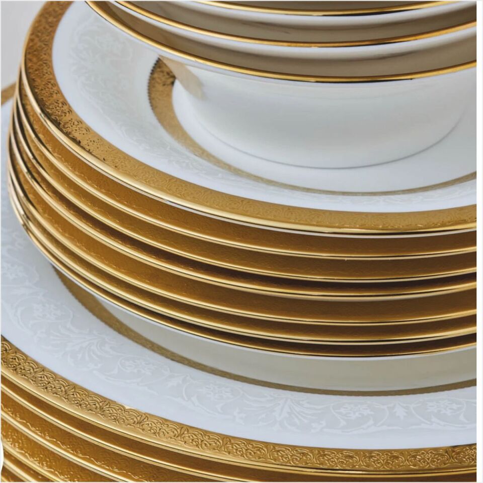 KARACA ELENA 6 KİŞİLİK 90ML KAHV, BEYAZ