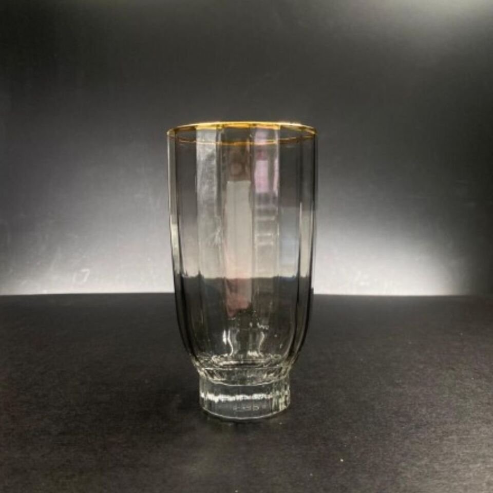 Usta Züccaciye Takımıy350-003 Füme Luster Kısa Bardak