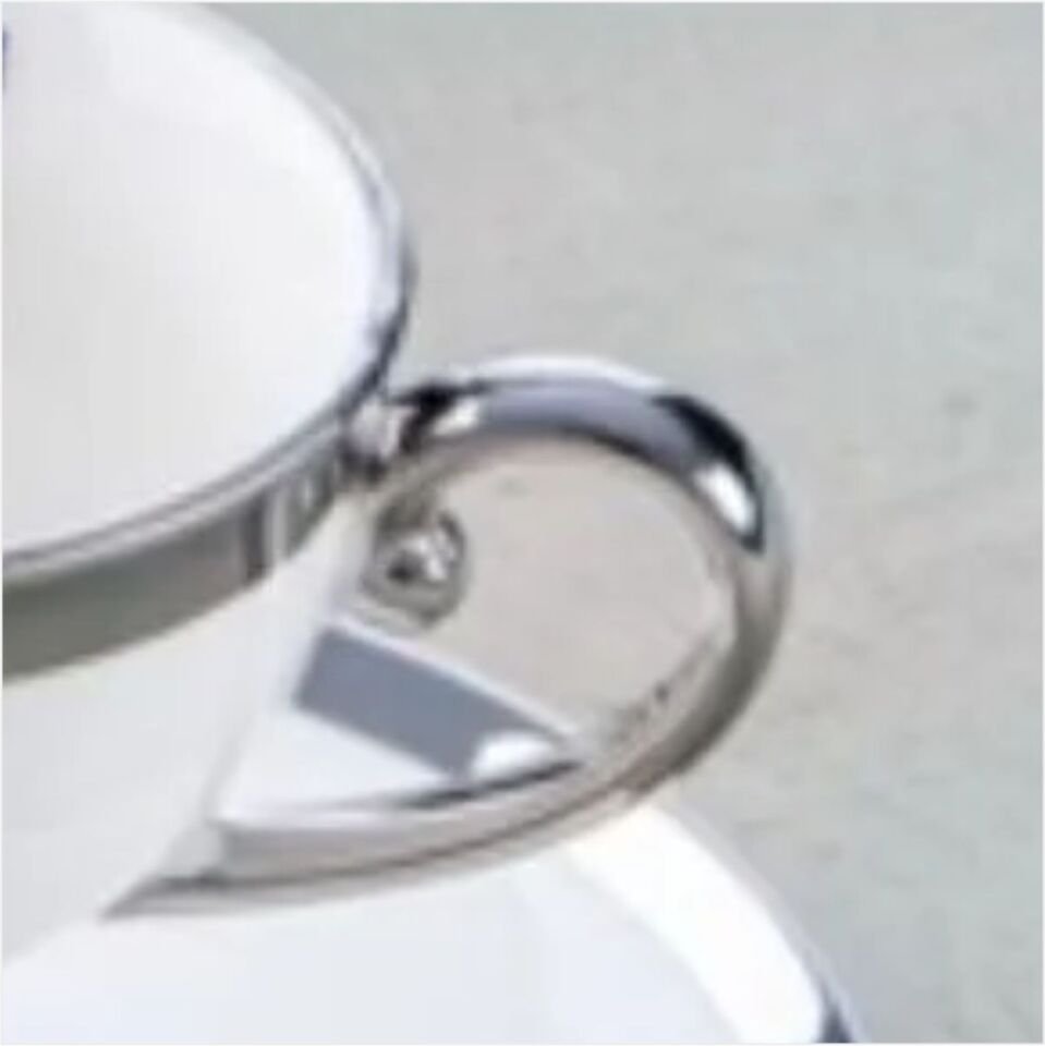 ACAR HXF-05177/8 MIRANDA GSILVER 6 LI KAHVE FİNCAN TAKIMI