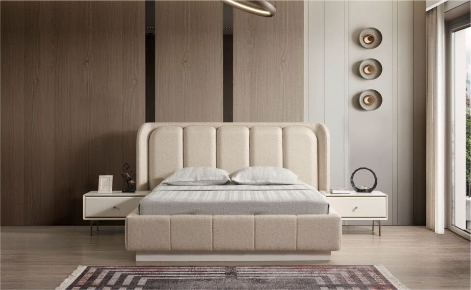 Milano 160X200 Bazalı Karyola