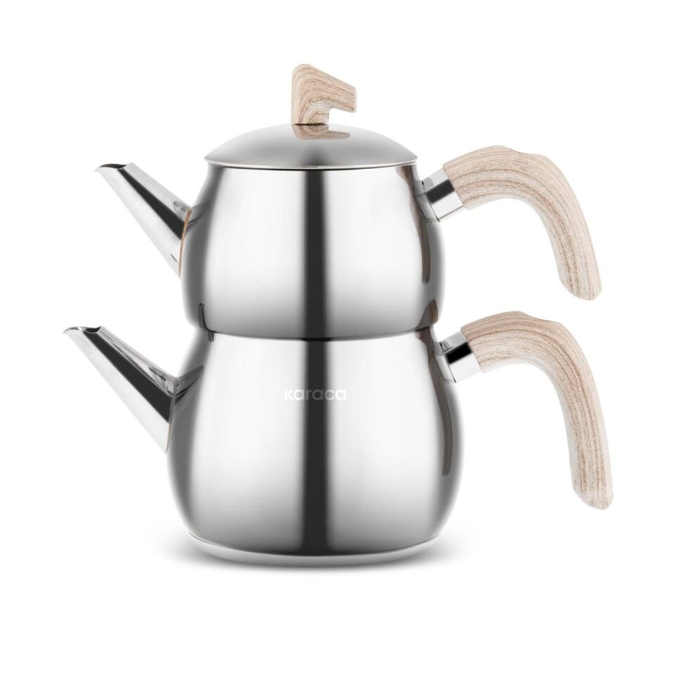 Karaca Verde Çaydanlık Takımı Mini Kahverengi