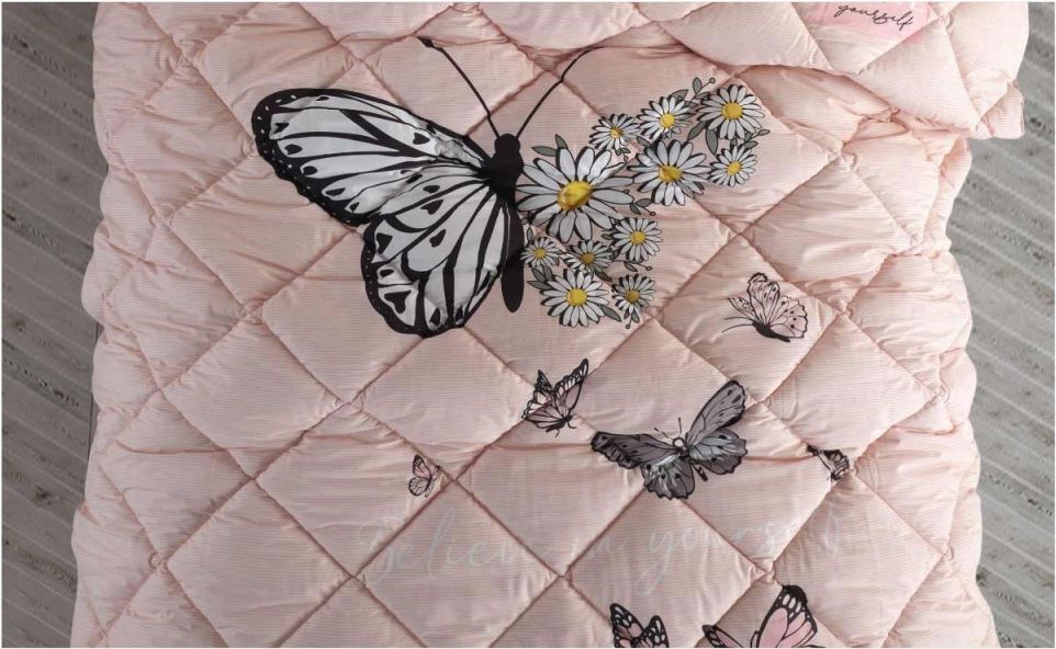 Aran Clasy Daisy Love Somon Ranforce %100 Pamuk Tek Kişilik Uyku Seti