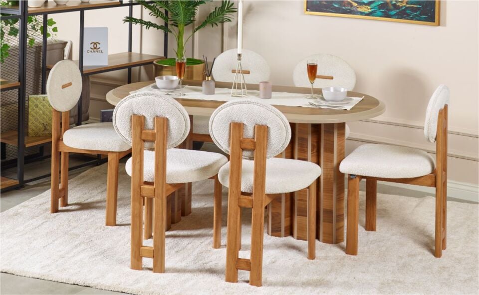 ALVİNO FLAM SANDALYE KREM