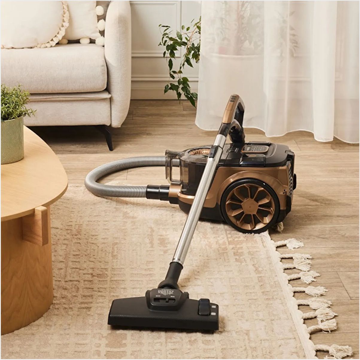 Karaca Vantuz Mpro Elektrikli Süpürge Walnut Brown