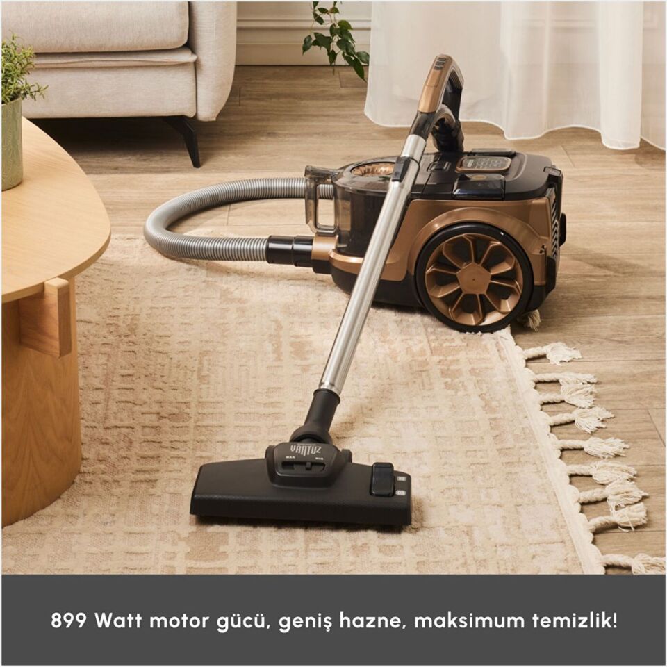 Karaca Vantuz Mpro Elektrikli Süpürge Walnut Brown