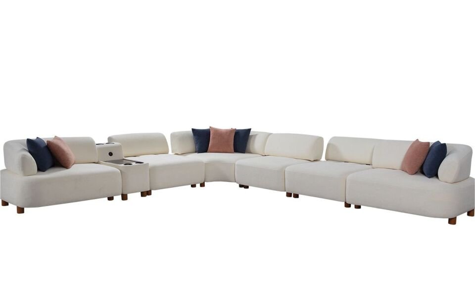 Oscar Köşe Takımı Beyaz Coco 02