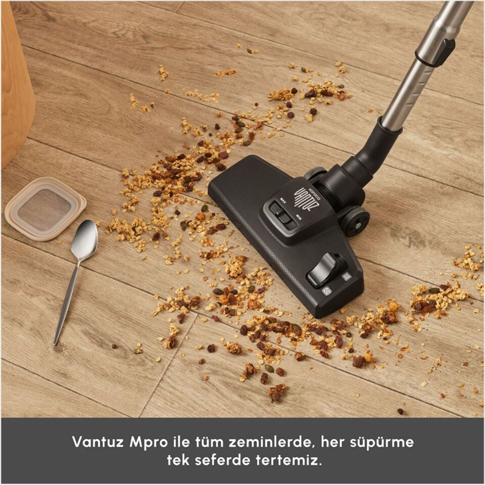 Karaca Vantuz Mpro Elektrikli Süpürge Black