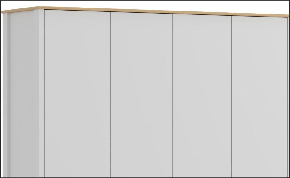 Etro Grey 3 Kapılı Gardrop