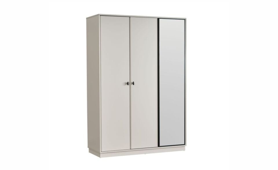 Etro Grey 3 Kapılı Gardrop